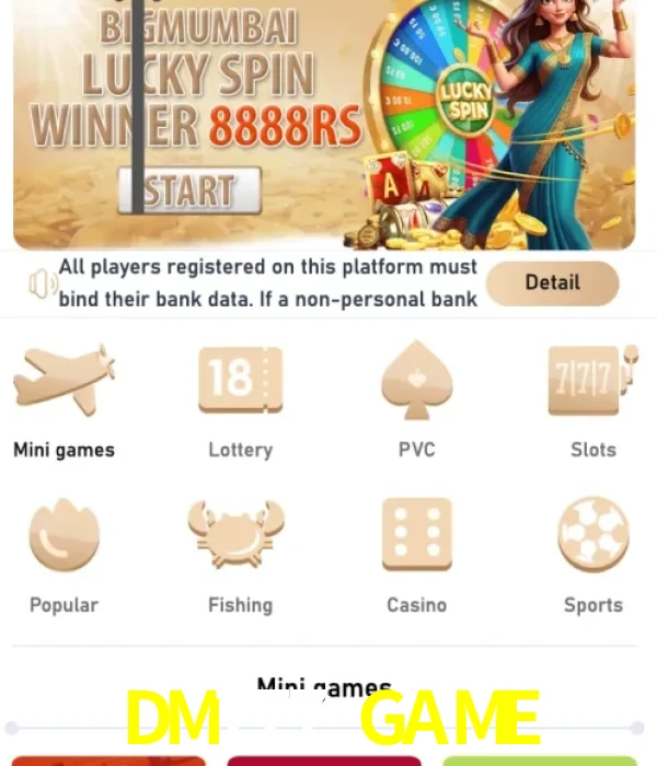 DM777 GAME login